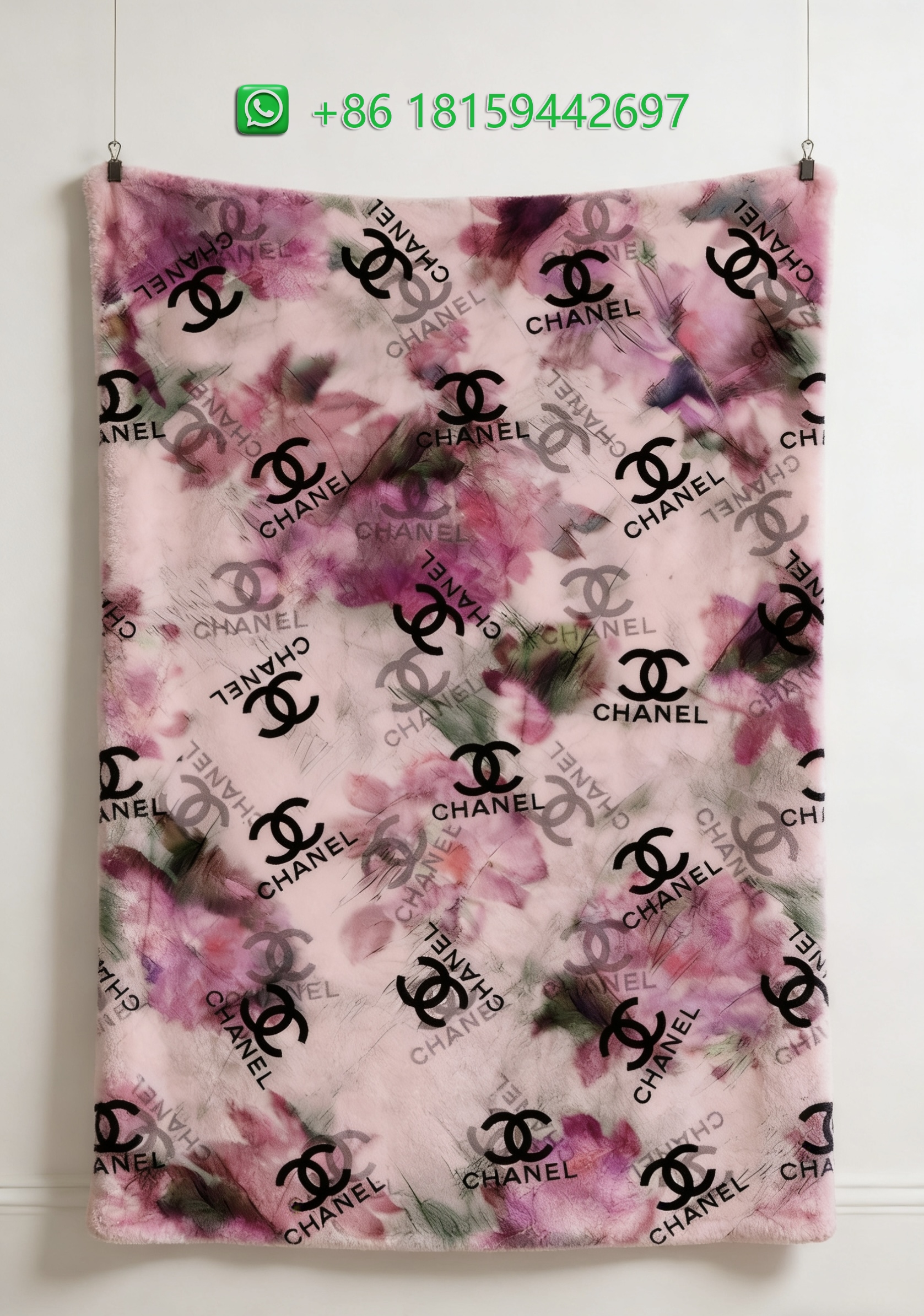 Chanel Throw Blankets